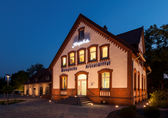 Firmengebäude von Repha.